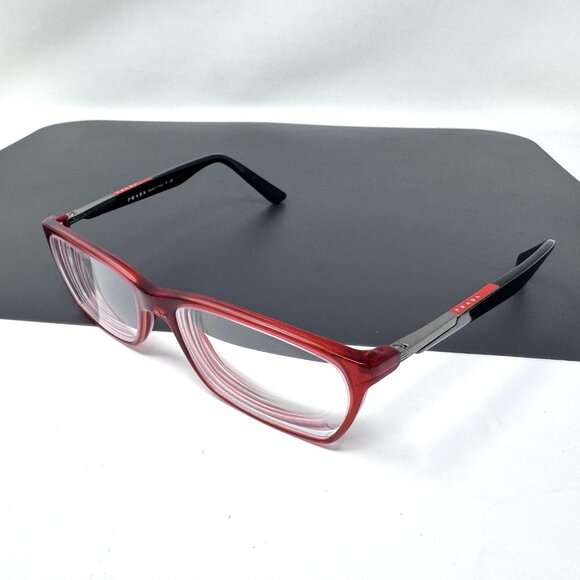 PRADA Red Eyeglasses Frame VPS 01B  AB9-1O1 54 [] 16 140 - Picture 7 of 16